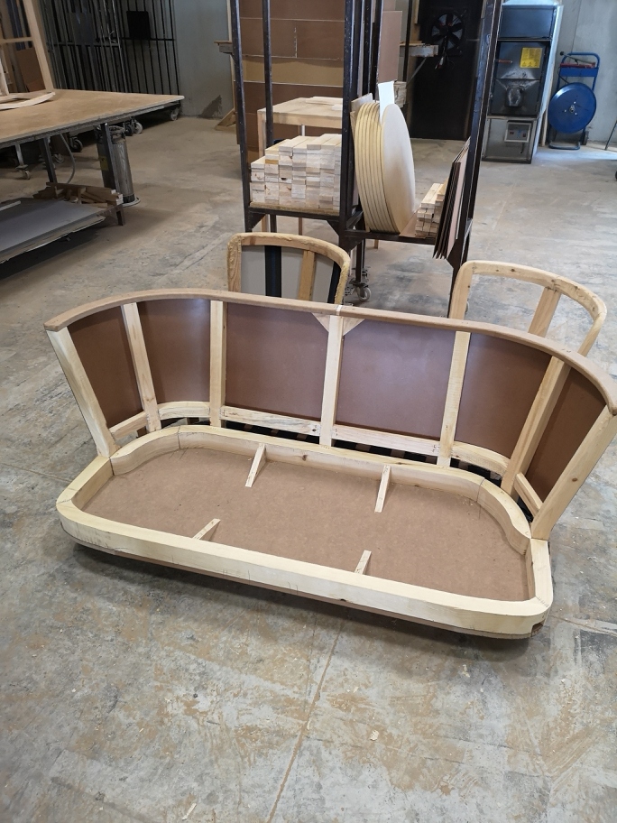 construcción con madera