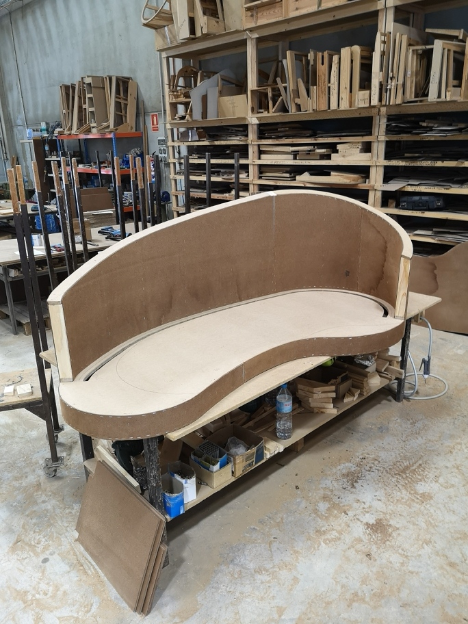 fabricación con madera